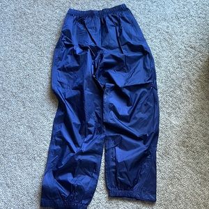 Rain pants for boys.